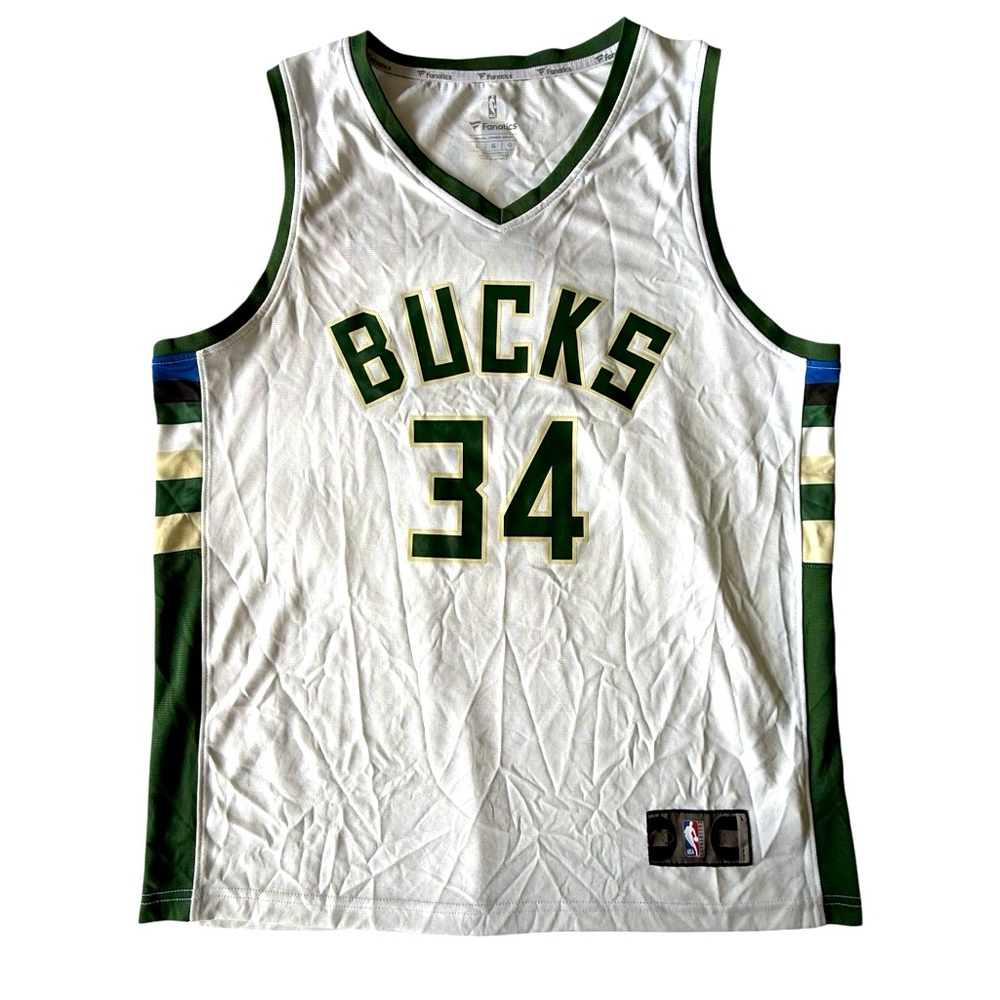 Fanatics Milwaukee Bucks Giannis Antetokounmpo Jersey Large